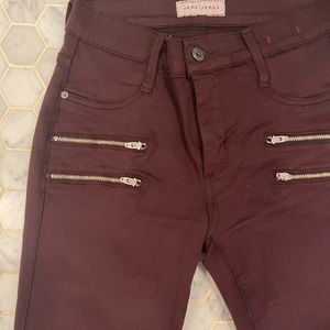 James Jeans Twiggy Crux Zip Legging Jeans - sz 26